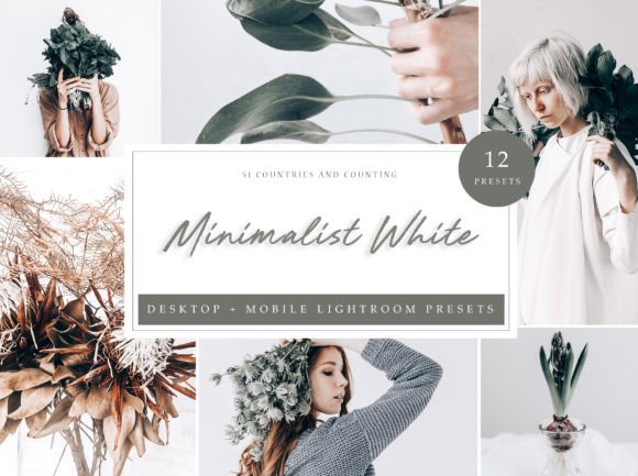 Download Lightroom Presets - Minimalist White - Premium Resources