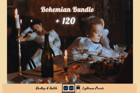 Download 120+ BOHEMIAN Lightroom Presets Bundle - Presets bundle Collection