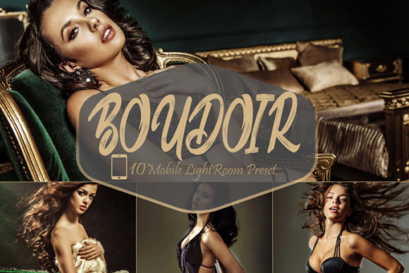 Download 10 Boudoir Mobile Lightroom  Preset - Boudoir Collection